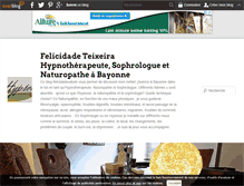 Tablet Screenshot of felicidadenature.com